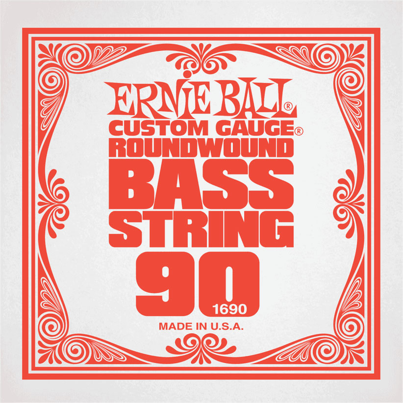 ERNIE BALL .090 NICKEL WOUND ELECTRIC BASS STRING SINGLE