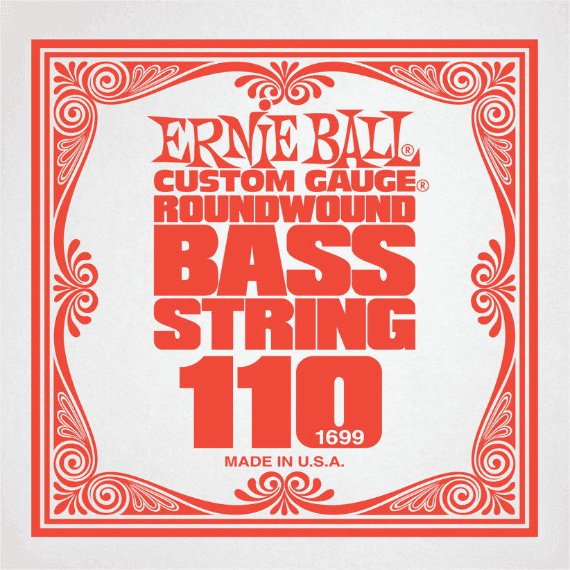 ERNIE BALL .110 NICKEL WOUND ELECTRIC BASS STRING SINGLE