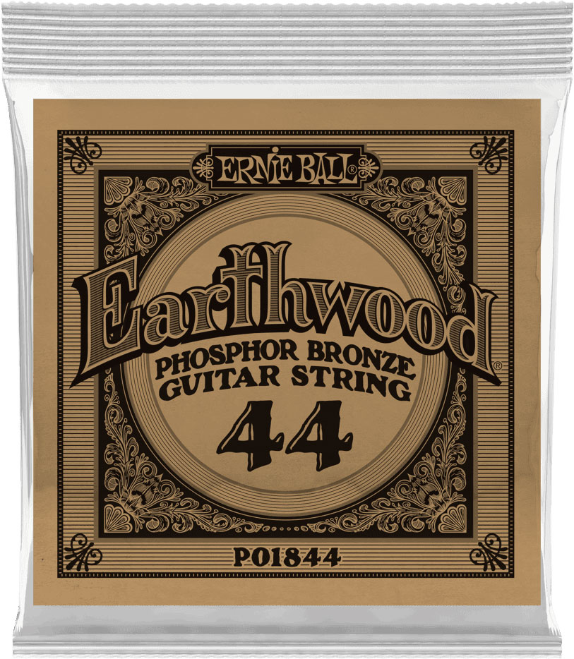 ERNIE BALL .044 EARTHWOOD PHOSPHOR BRONZE ACOUSTIC GUITAR STRINGS