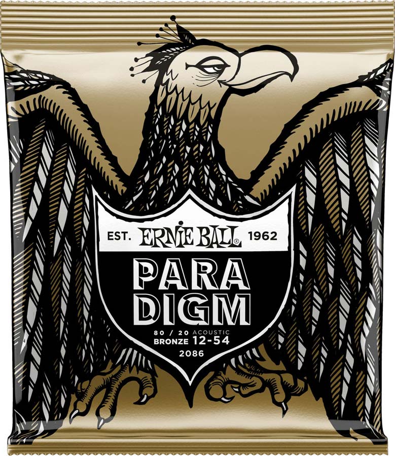 ERNIE BALL 2086 Paradigm 80/20 Bronze Medium Light 12-54