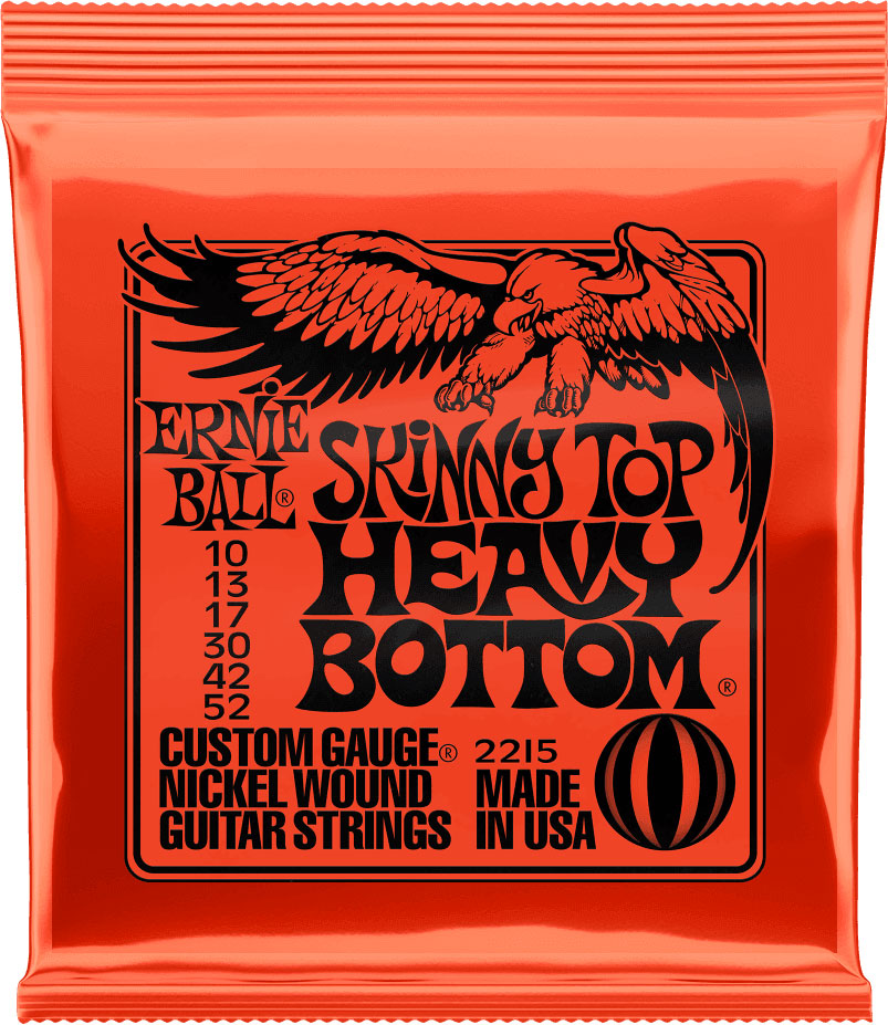 ERNIE BALL 2215 Skinny Top Heavy Bottom 10-52