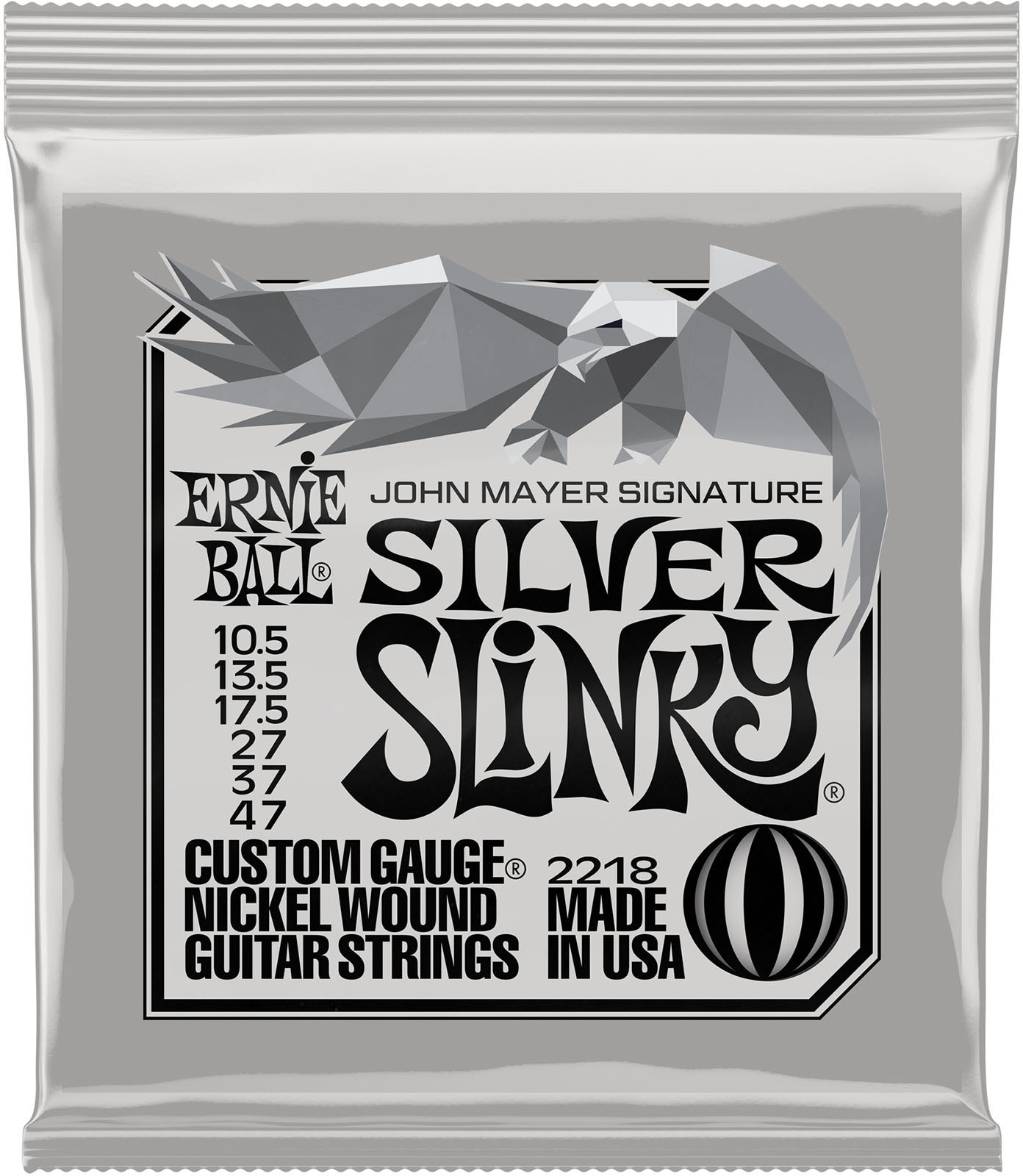 ERNIE BALL JOHN MAYER SILVER SLINKY NICKEL WOUND - 10,5-47