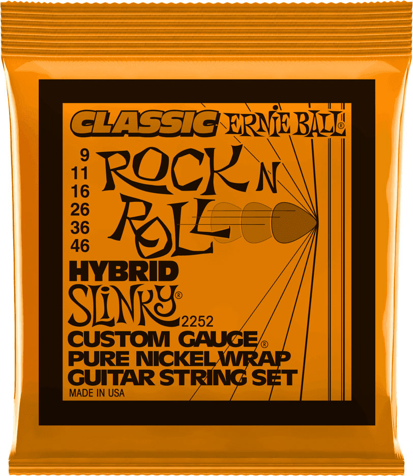 ERNIE BALL 2252 CLASSIC RNR HYBRID SLINKY 9-46