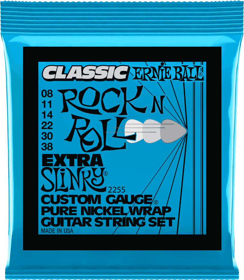 ERNIE BALL 2255 Classic RNR Extra Slinky 8-38