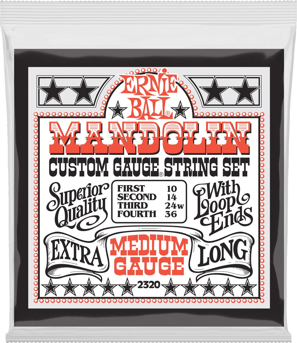 ERNIE BALL CUSTOM GAUGE MEDIUM 10-36 2320