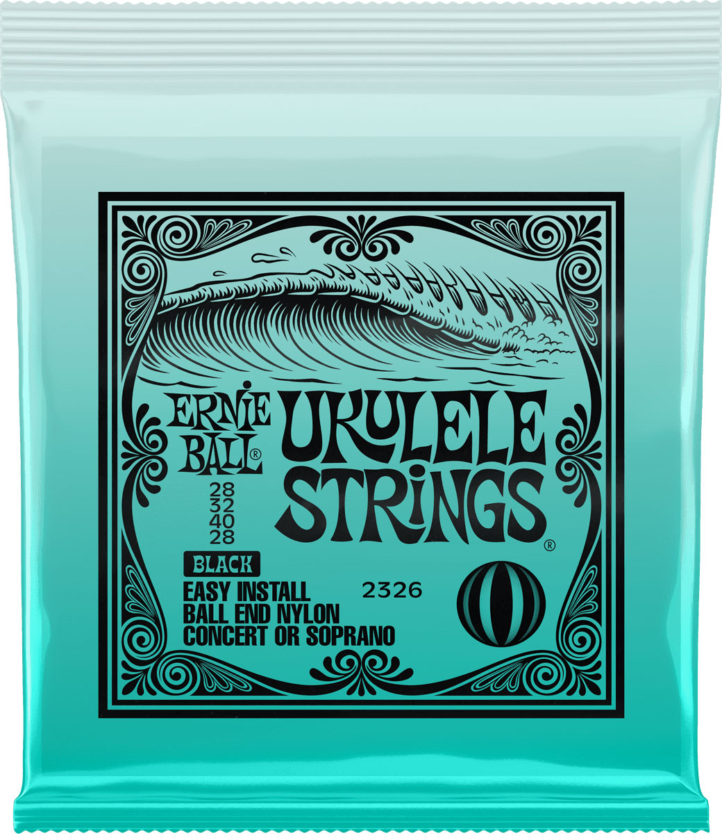 ERNIE BALL 2326 Nylon Noir Boule 28-32-40-28
