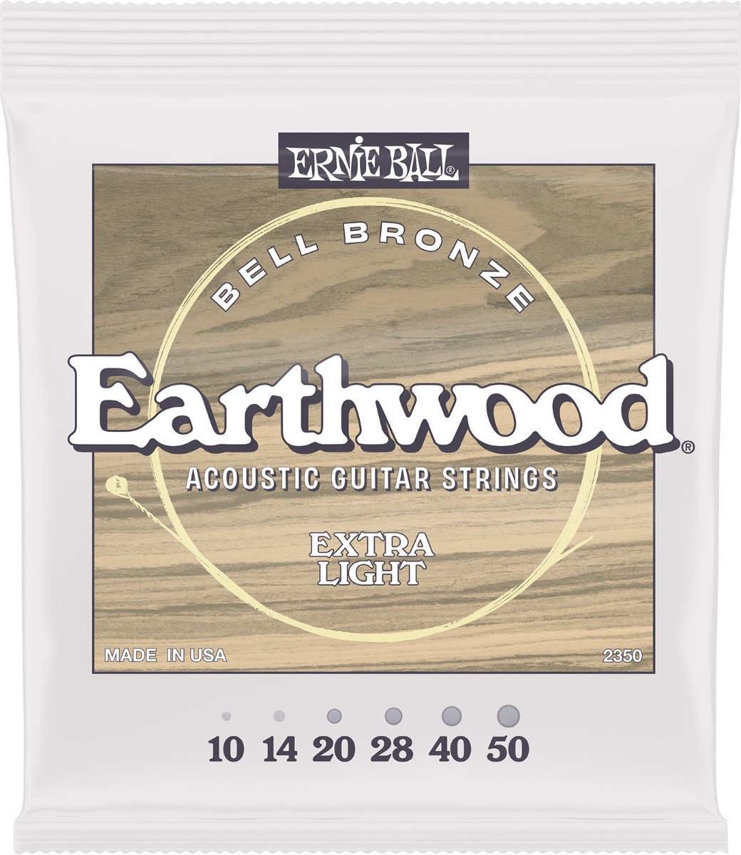 ERNIE BALL 2350 Earthwood Bell Bronze Extra Light 10-50
