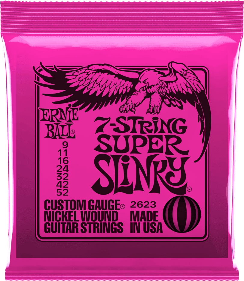 ERNIE BALL 2623 Super Slinky 7C 9-52