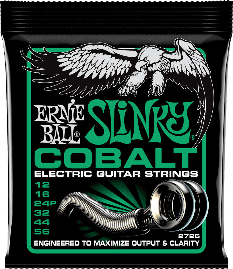 ERNIE BALL 2726 SLINKY COBALT NOT EVEN SLINKY 12-56