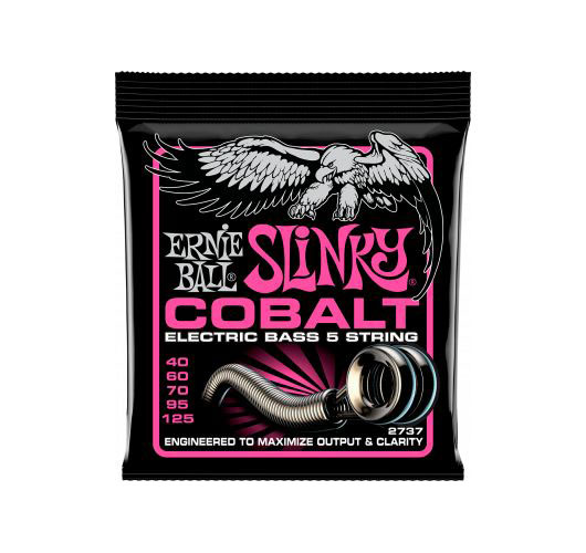 ERNIE BALL 2737 SLINKY COBALT 5S 40-125