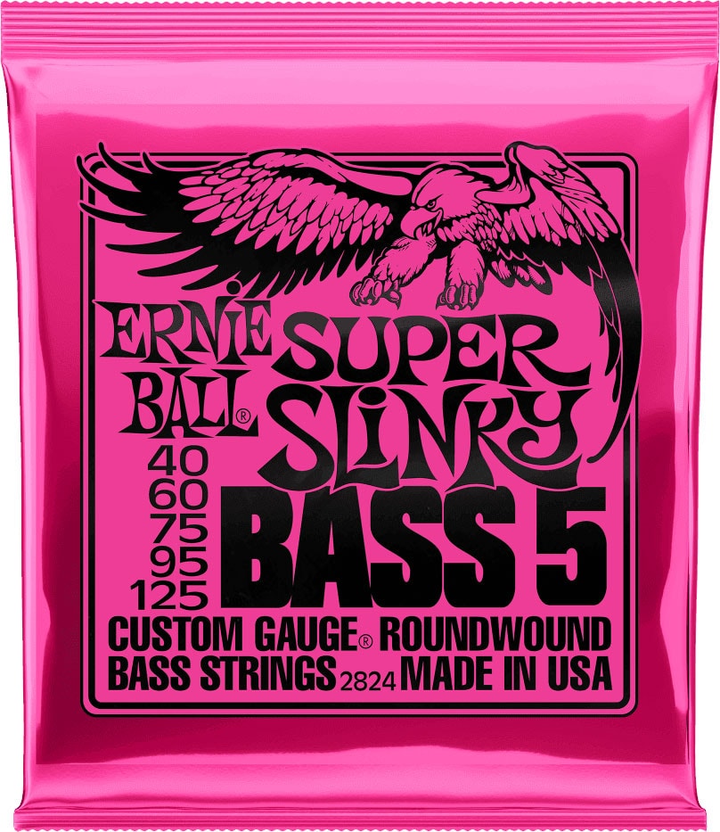 ERNIE BALL 2824 SUPER SLINKY 5C 40-125