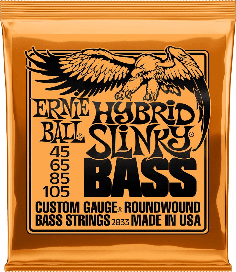 ERNIE BALL 2833 HYBRID SLINKY BASS 45-105