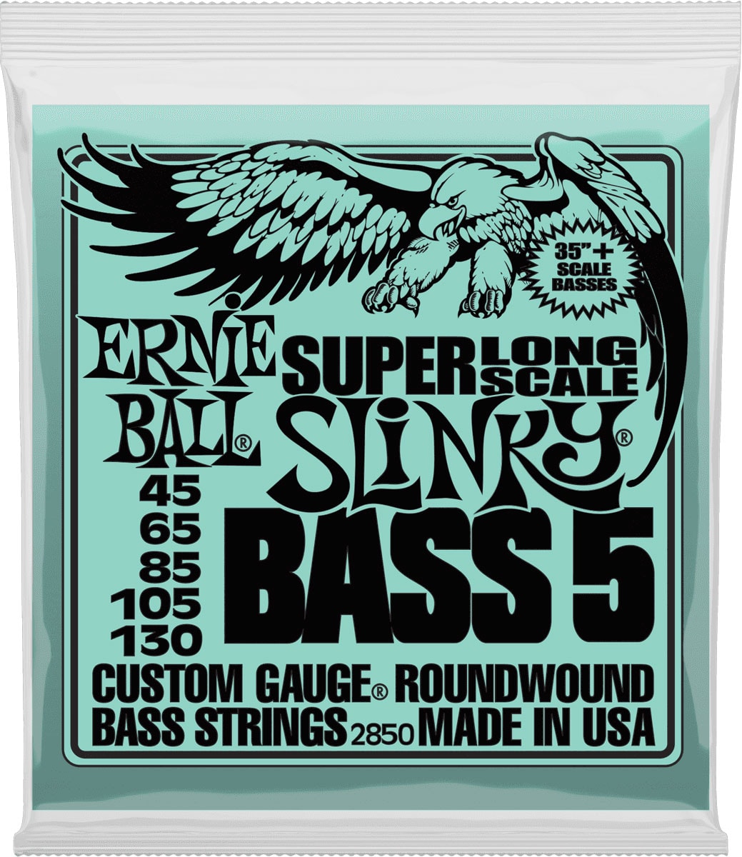 Bass (5) Nanoweb Nickel Plated 45-130 - jeu de 5 cordes Cordes