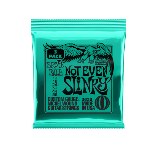ERNIE BALL 3626 Not Even Slinky 12-56 Pack de 3