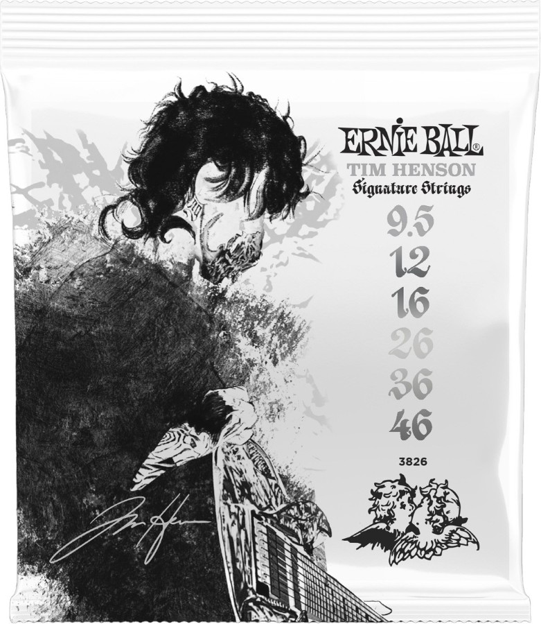 ERNIE BALL SIGNATURE TIM HENSON - 9,5-46