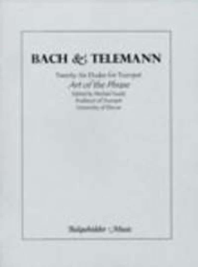 CARL FISCHER BACH & TELEMANN - ART OF THE PHRASE