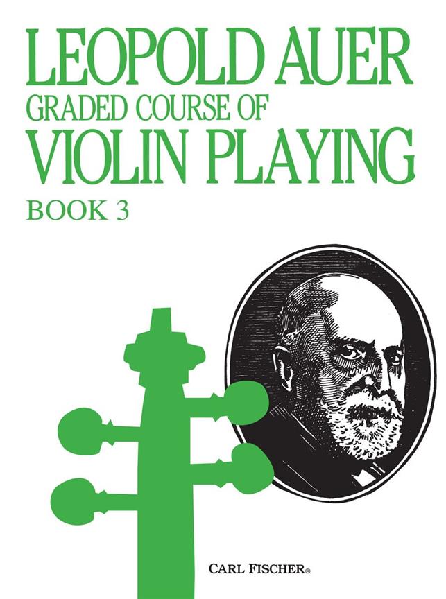 CARL FISCHER AUER L. - GRADED COURSE 3 - ELEMENTARY - VIOLON