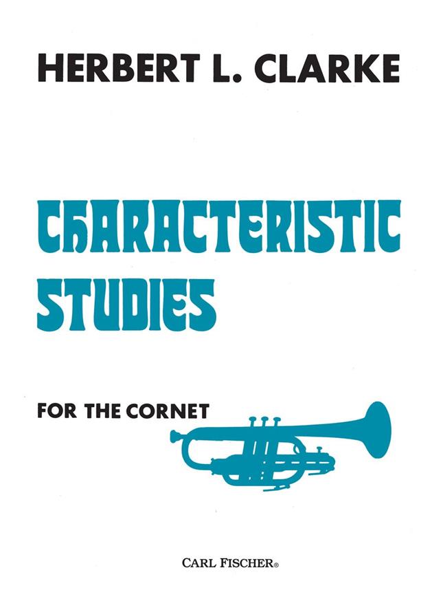 CARL FISCHER CLARKE HERBERT L. - CHARACTERISTIC STUDIES 