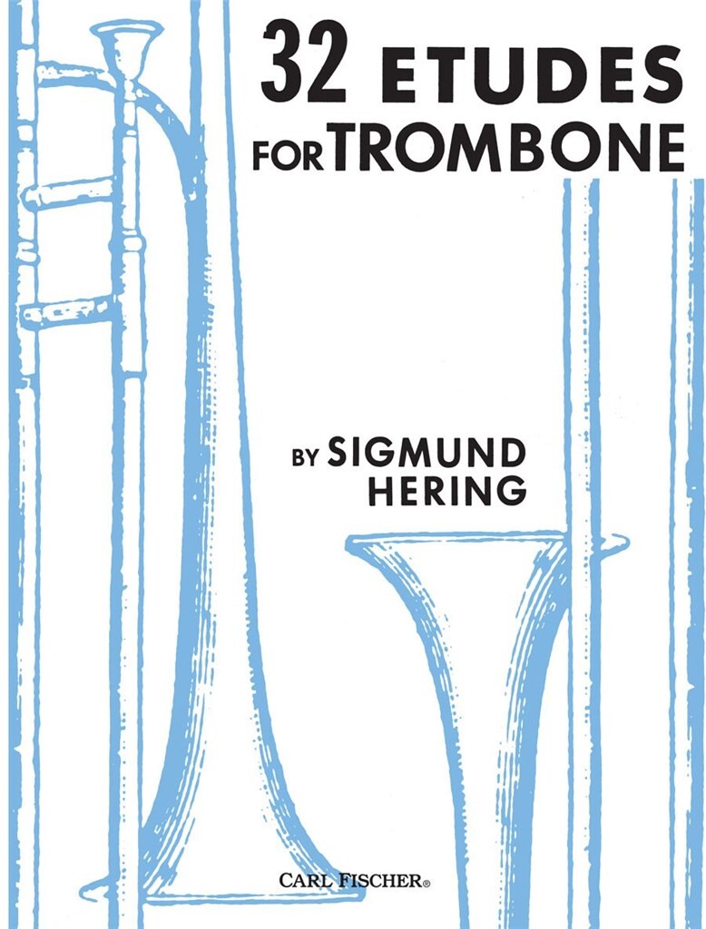 CARL FISCHER Hering - 32 Etudes For Trombone