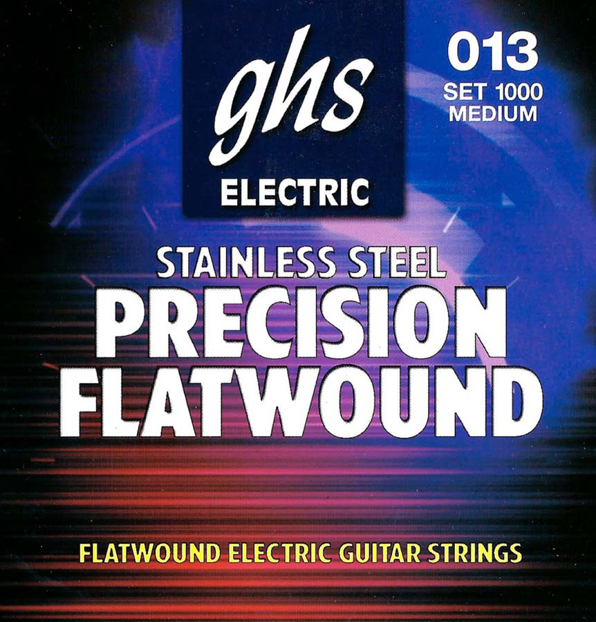 GHS 1000 PRECISION FLATWOUNDS MEDIUM 13-54