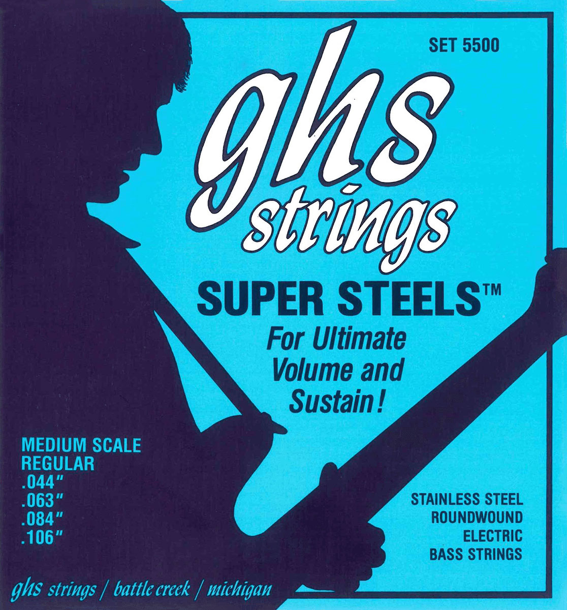 GHS 5500 Super Steels Medium Scale Regular 44-106