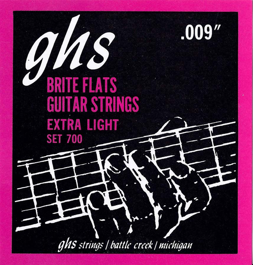 GHS 700 Brite Flats Extra Light 9-42