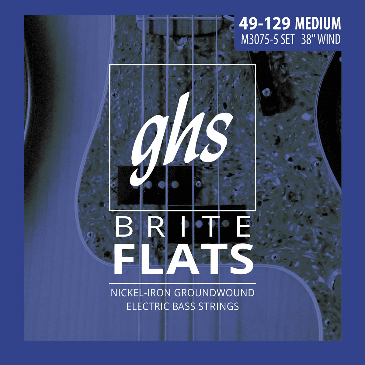 GHS M3075-5 Brite Flats Long/medium Scale 5C 49-129