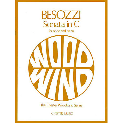 CHESTER PERCUSSION BESOZZI A. - SONATA IN C - HAUTBOIS ET PIANO