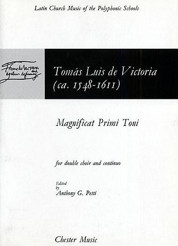 CHESTER MUSIC VICTORIA TOMAS LUIS (DE) - MAGNIFICAT PRIMI TONI