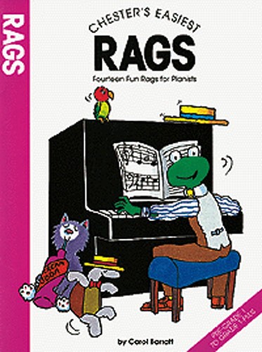 CHESTER MUSIC CHESTER'S EASIEST RAGS - FOURTEEN FUN RAGS FOR PIANISTS - PIANO SOLO