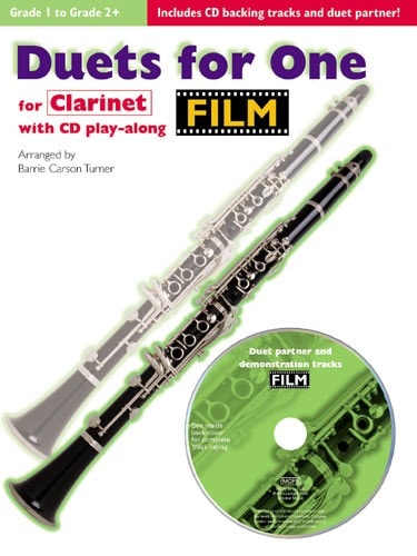 CHESTER MUSIC FILM DUETS FOR ONE + CD - CLARINET