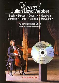 CHESTER MUSIC WEBBER JULIAN LLOYD - ENCORE! - 12 FAVOURITES FOR CELLO - CELLO