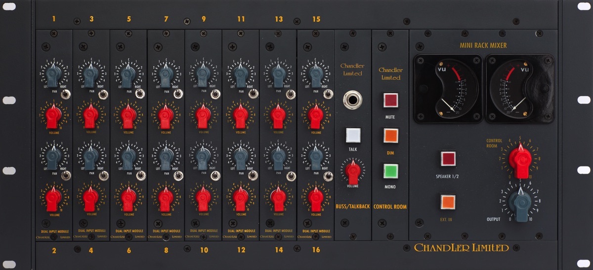 CHANDLER LIMITED Mini Rack Mixer