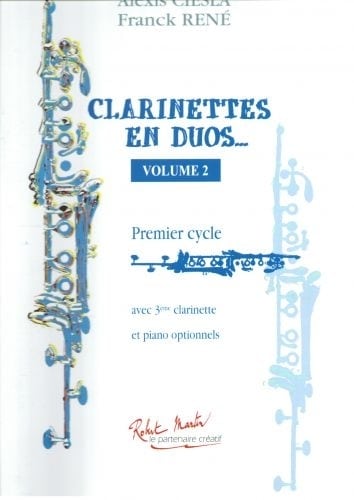 ROBERT MARTIN CIESLA A., RENE F. - CLARINETTES EN DUOS VOL.2