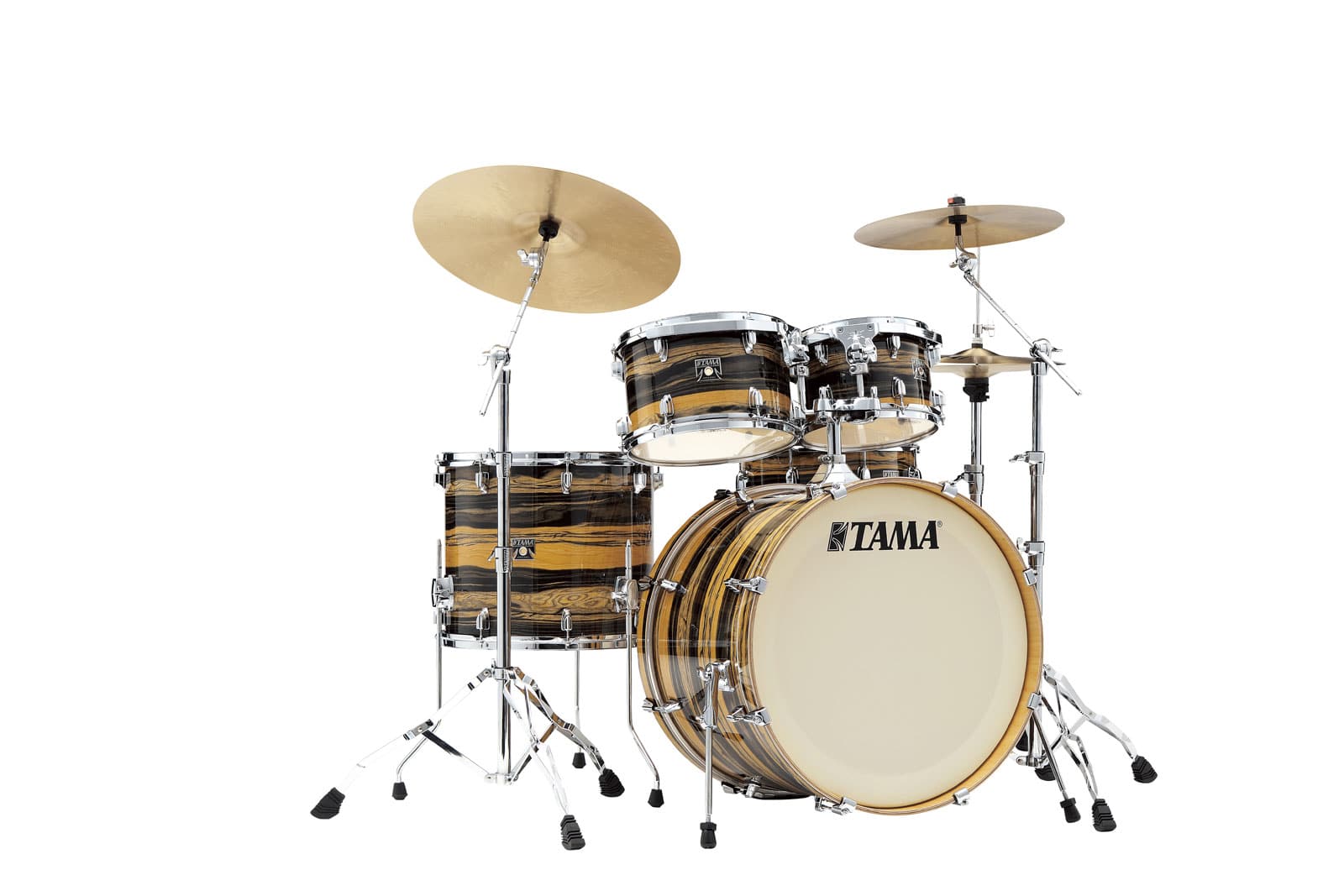 TAMA SUPERSTAR CLASSIC STAGE 22 NATURAL EBONY TIGER WRAP