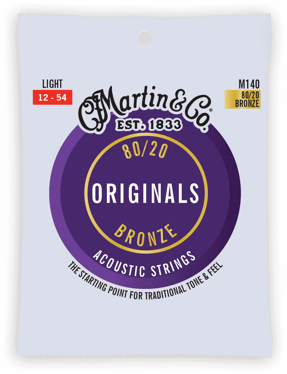 MARTIN & CO M140 Originals 80/20 Bronze Light 12-54