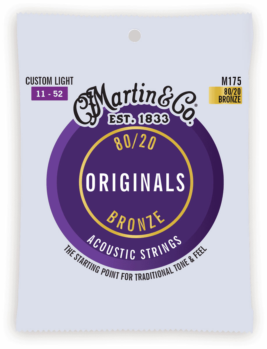 MARTIN & CO M175 Originals 80/20 Bronze Custom Light 11-52