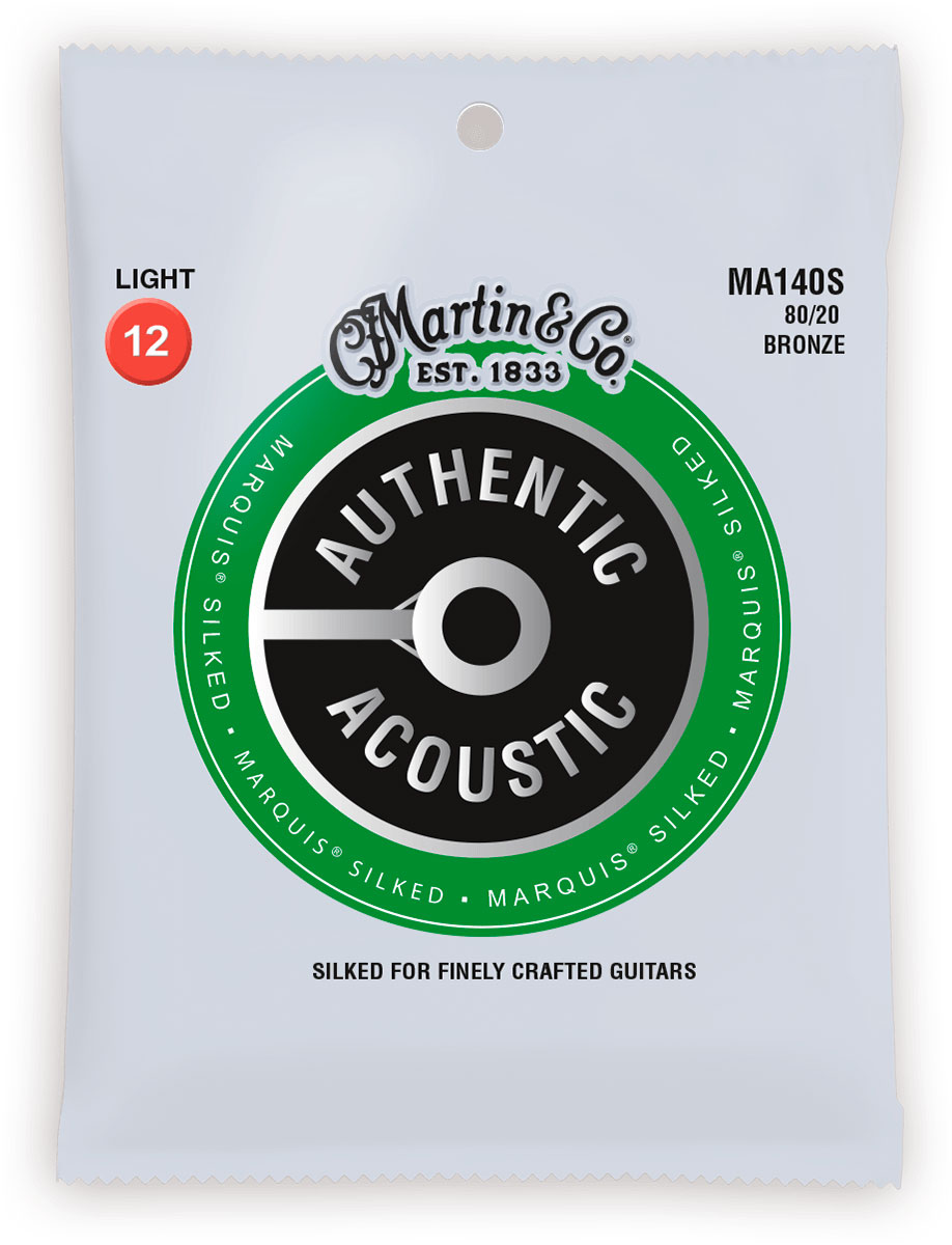 MARTIN & CO MA140s Authentic 80/20 Bronze MS Light 12-54
