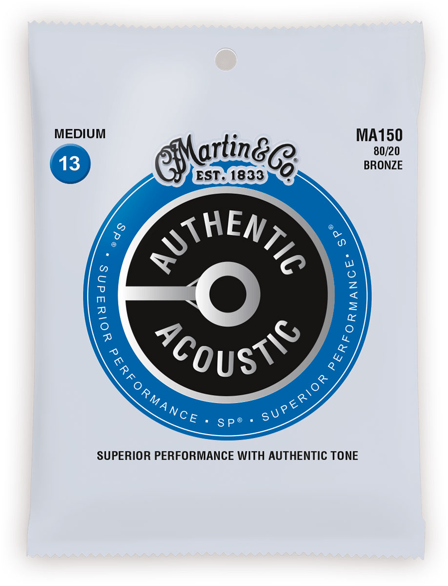 MARTIN & CO MA150 AUTHENTIC SP MEDIUM 80/20 BRONZE MEDIUM 13-17-26-35-45-56