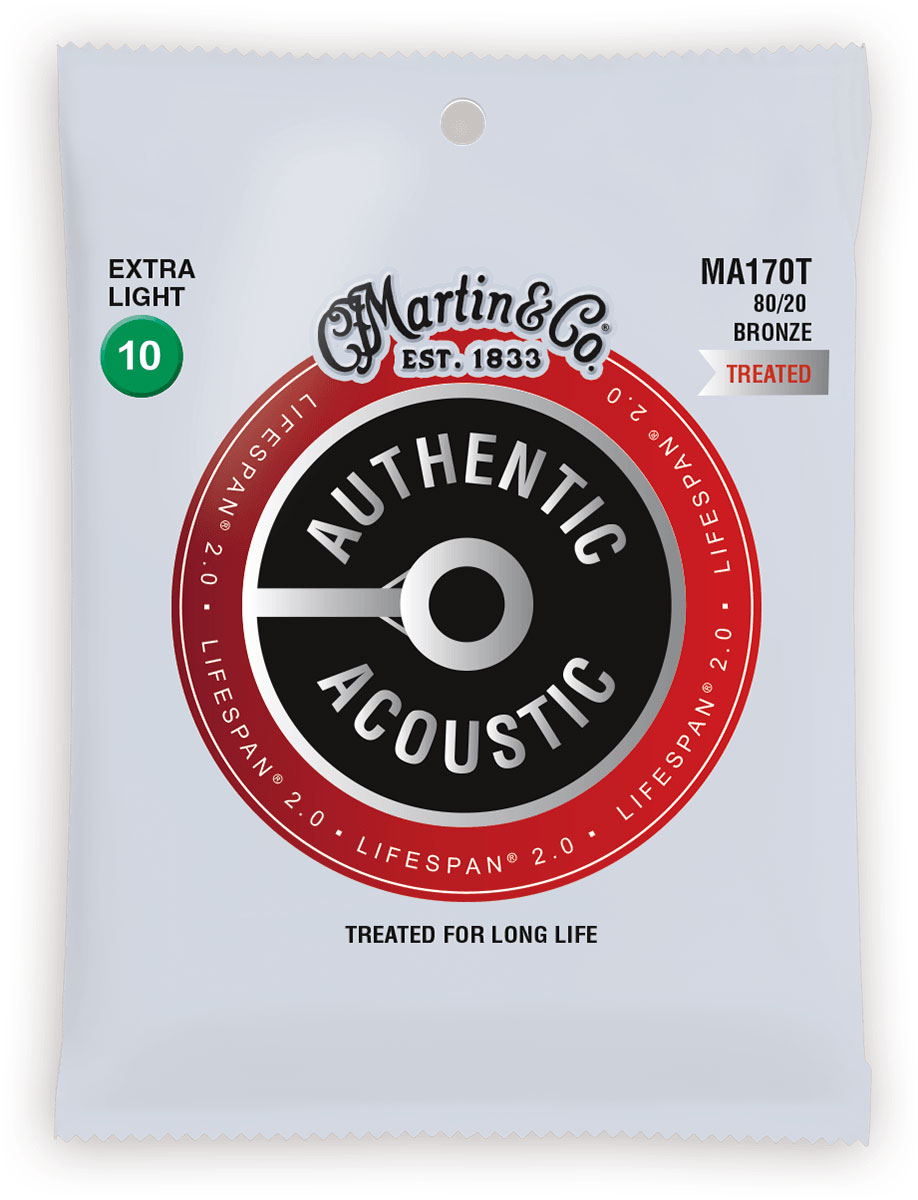 MARTIN & CO MA170t Authentic Treated, Extra Light, 80/20