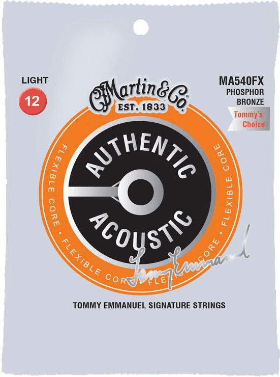 MARTIN & CO MA540fx Authentic Phosphor Bronze Light 12-54