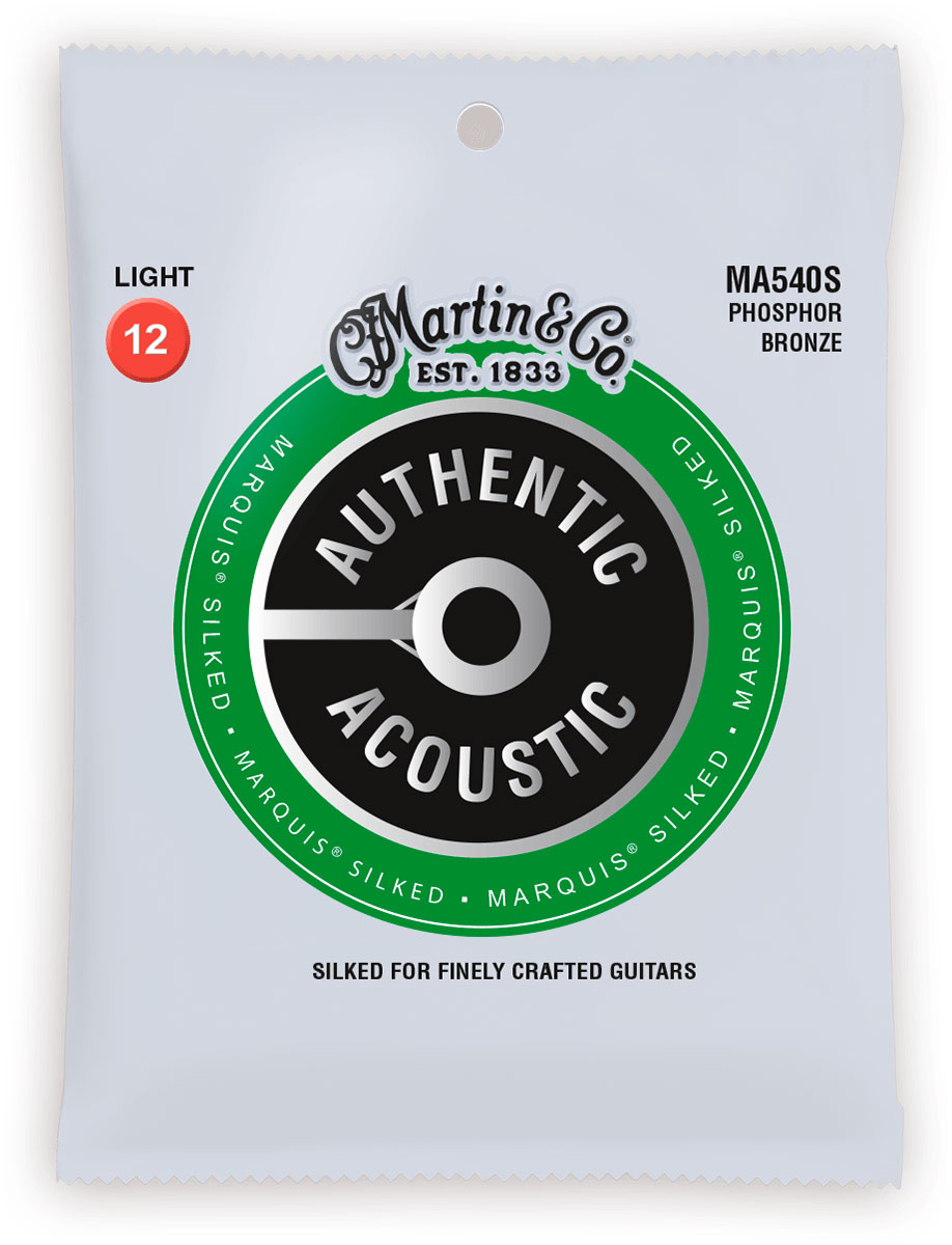 MARTIN & CO MA540s Authentic Phosphor Bronze MS Light 12-54