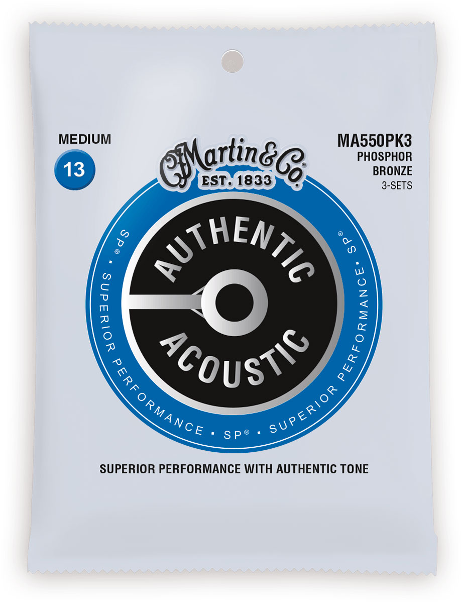 MARTIN & CO MA550PK3 Authentic PB SP Medium 13-56 Pack de 3