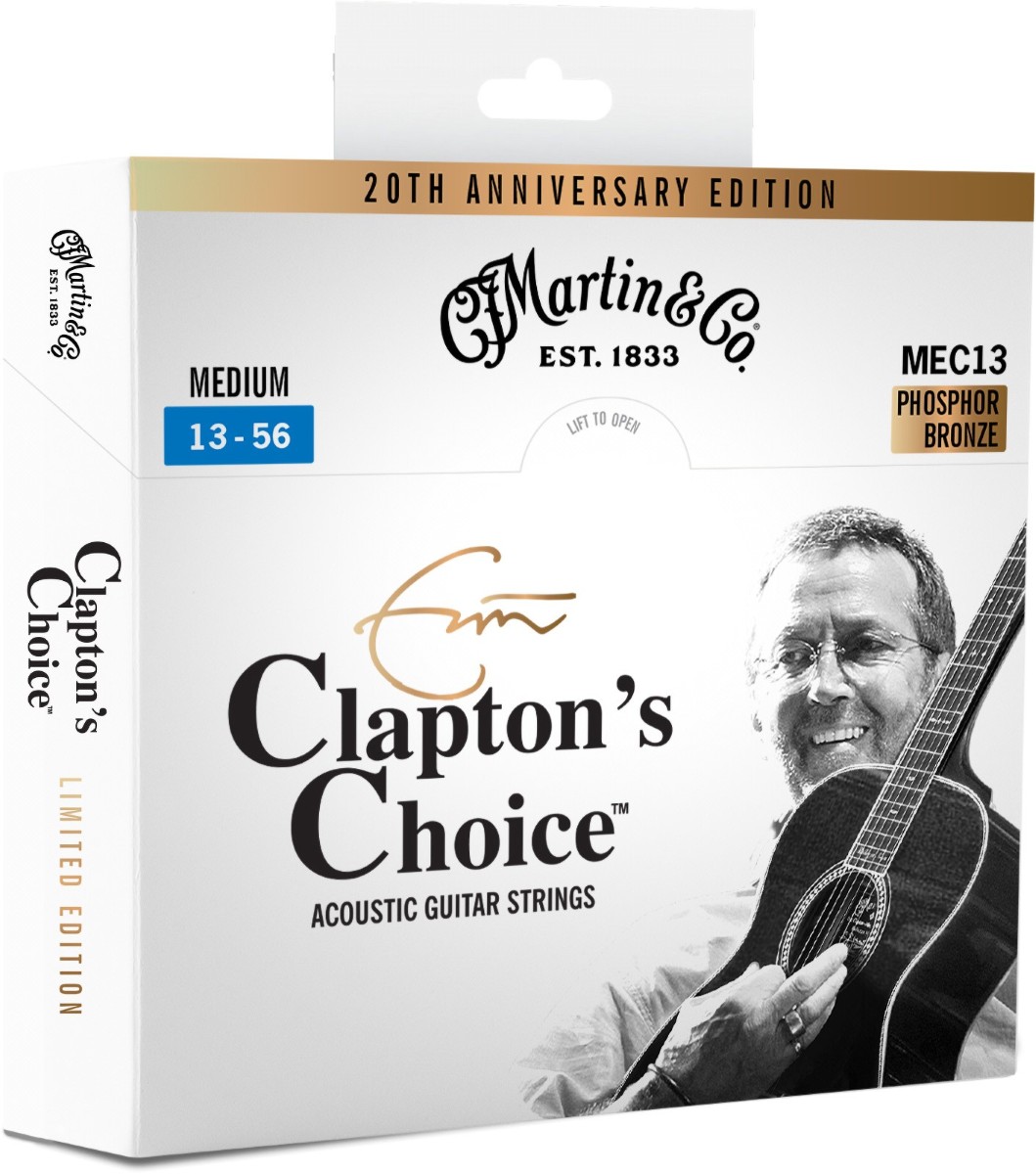 MARTIN STRINGS MEC13-LTD Clapton Phosphore Bronze Medium