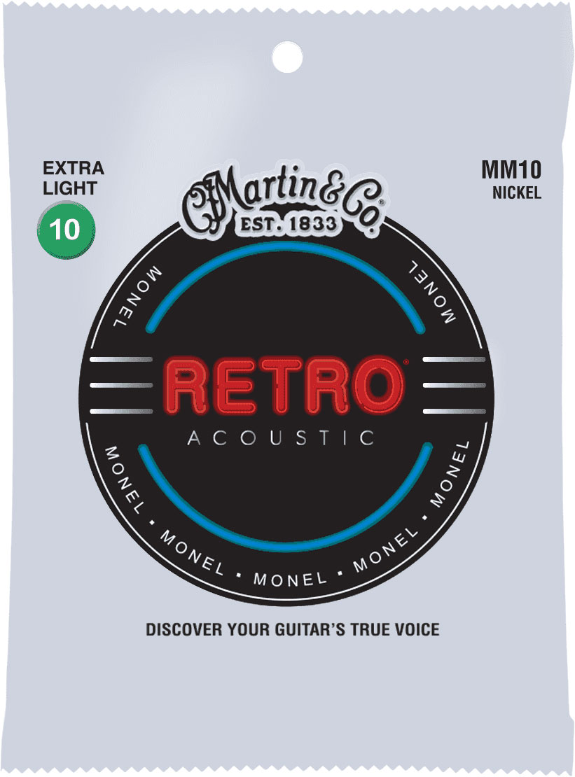 MARTIN & CO MM10X Jeu Retro Monel EXTRA-light