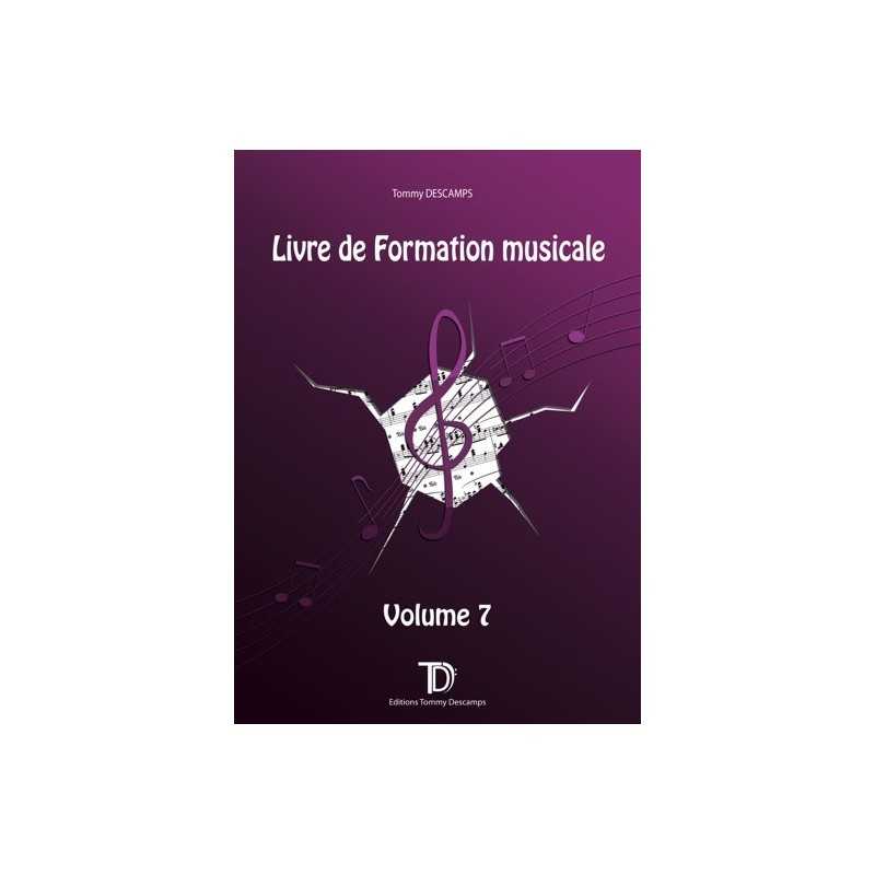 CAPTE NOTE Tommy Descamps - Livre De Formation Musicale Vol.7