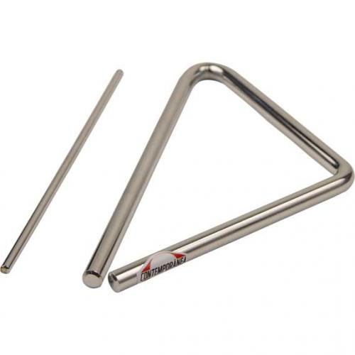 CONTEMPORANEA C-TR01 - TRIANGLE STEEL CHROME SMALL, 19 X 19 X 26CM