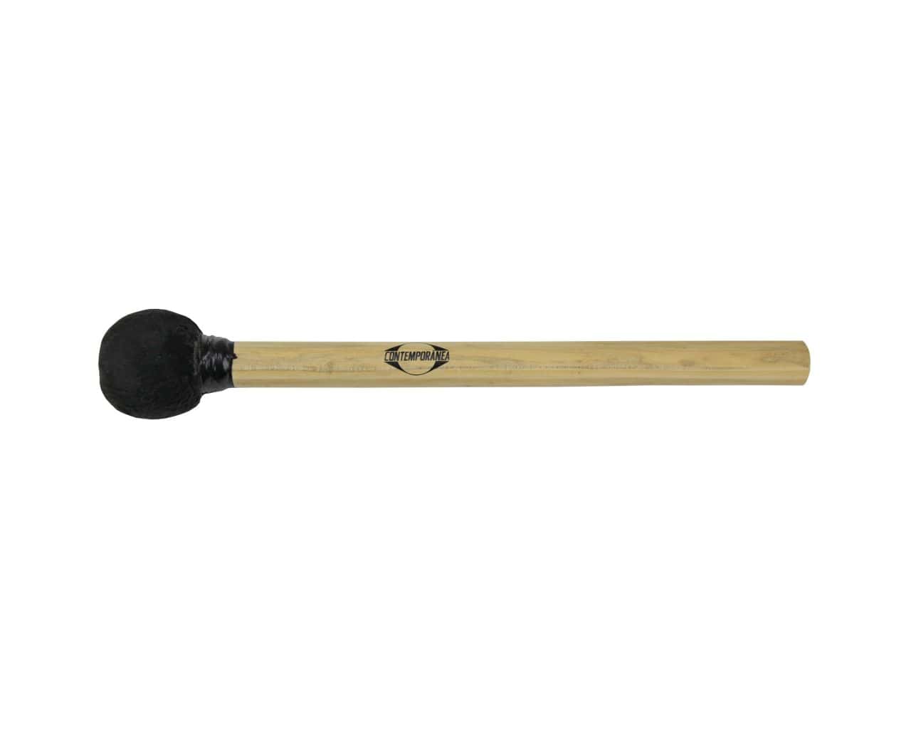 CONTEMPORANEA G-BS01B MAILLOCHE DE SURDO NOIRE BOIS 35CM 