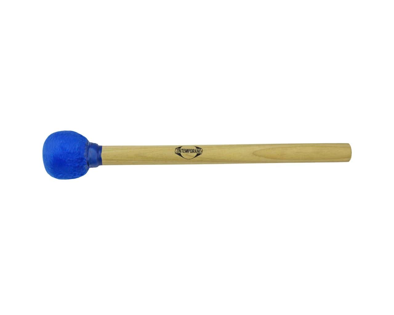 CONTEMPORANEA G-BS01BLUE - MAILLOCHE DE SURDO BOIS BLEUE 35CM 