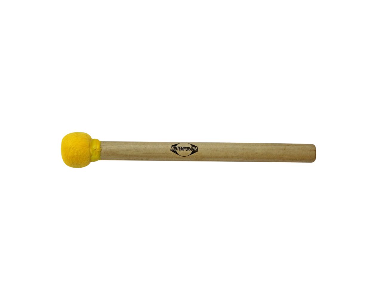 CONTEMPORANEA C-BS09y - Mailloche De Surdo Jaune Bois Petite Tête, 30Cm